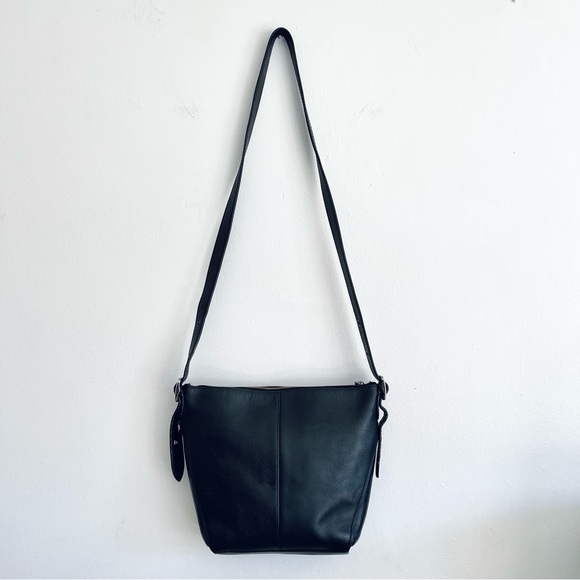 Coach Bags Coach Dufflette Pebble Leather Crossbody Bag In Black Poshmark